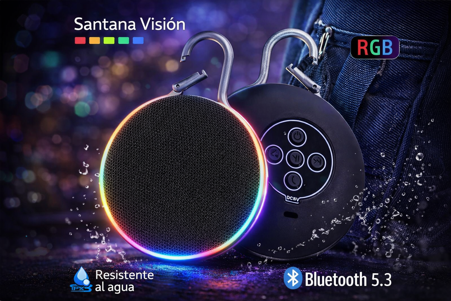 Santana Visión - Parlante Bluetooth