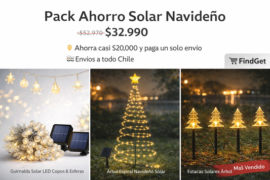 🔥 Pack Ahorro Solar Navideño